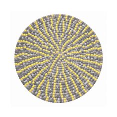100 cm Felt Ball Mat Round (1)