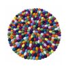 40cm Felt Ball Mat Round