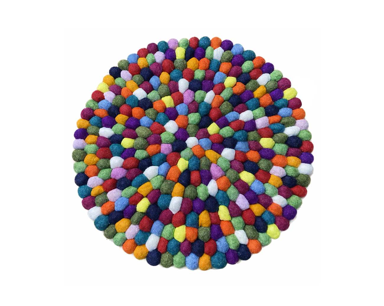 40cm Felt Ball Mat Round