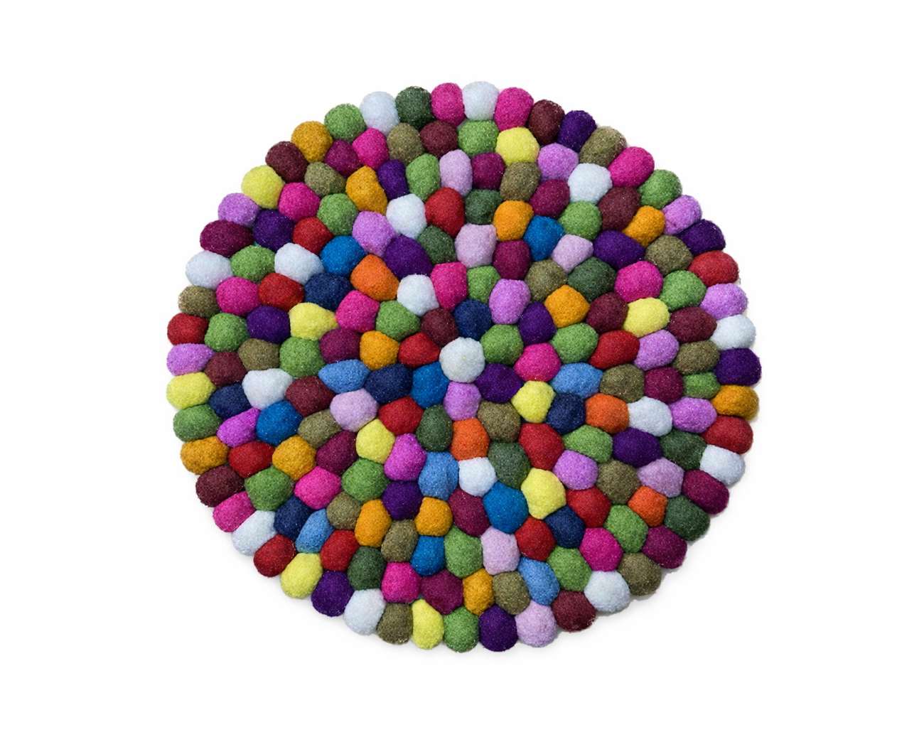30cm Felt Ball Mat Round