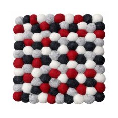 40cm Felt Ball Mat Square