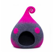 Cat Cave Pink and Grey