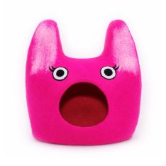 Cat Face Design Pink Cat Cave