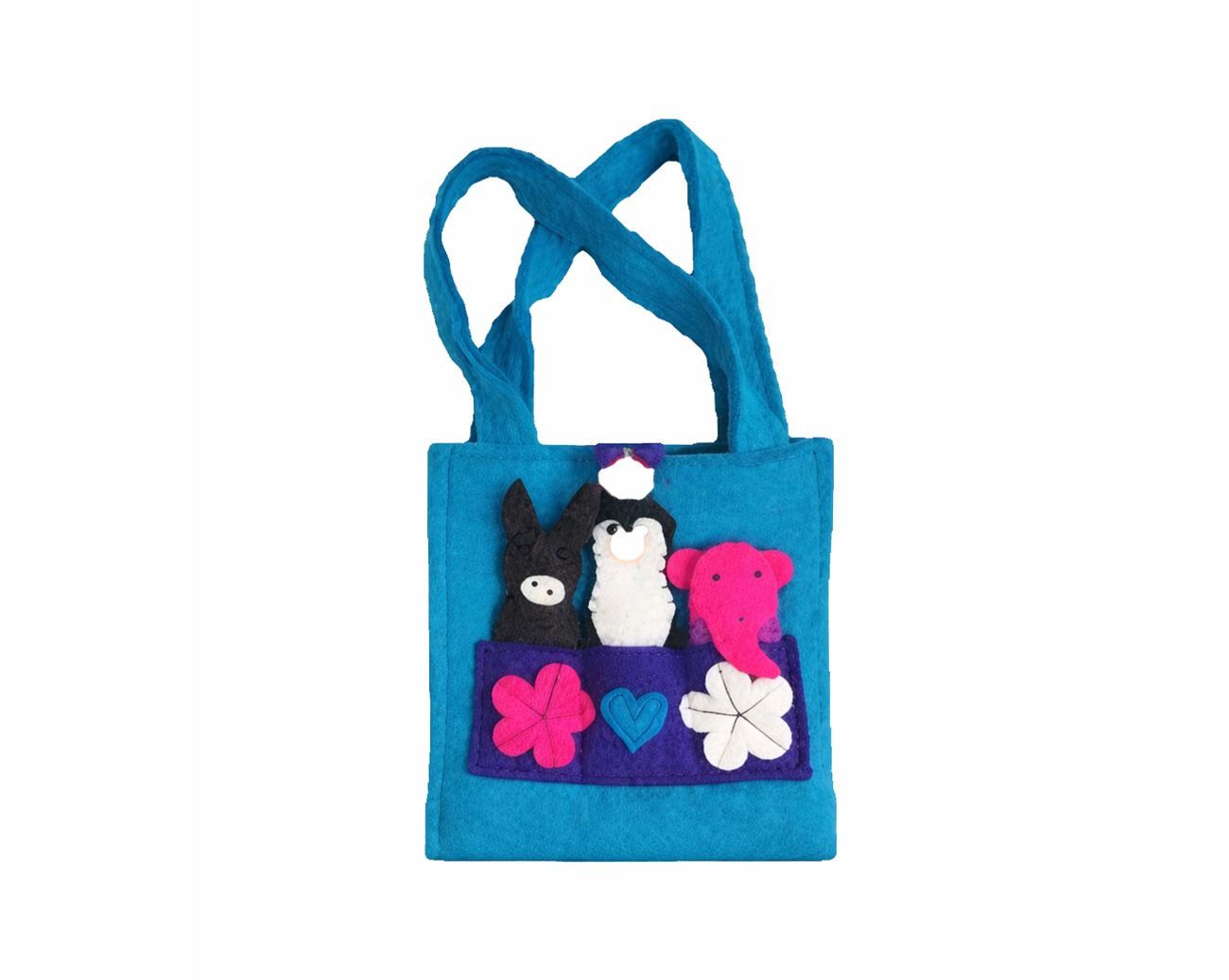 Felt Finger Puppet Bag