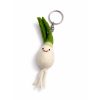 Felt Garlic Keychain