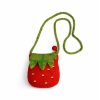 Felt Strawberry Children Bag