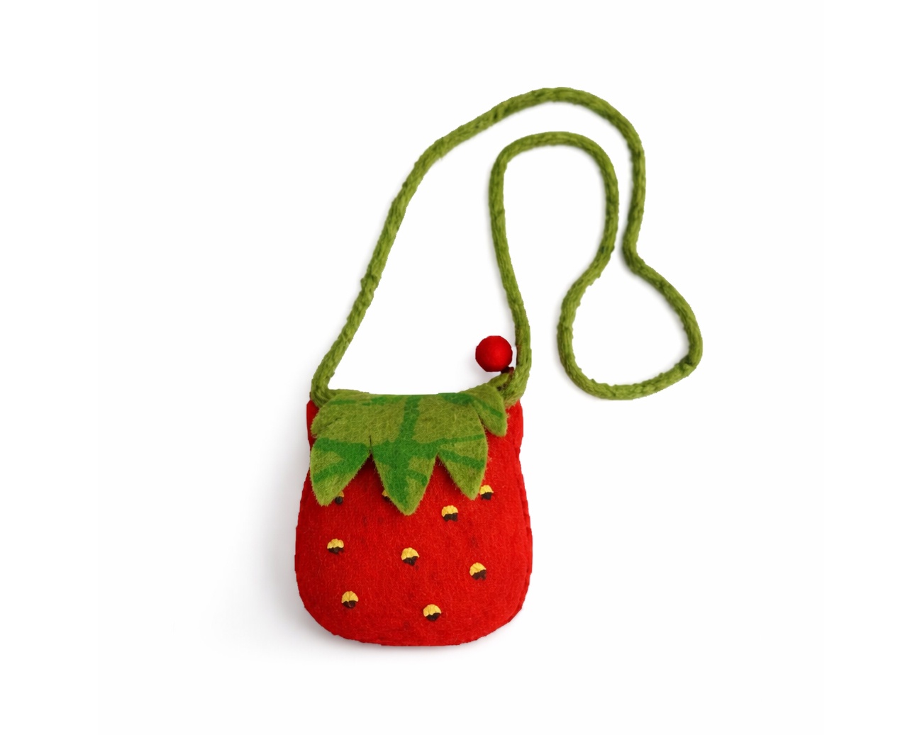 Felt Strawberry Children Bag